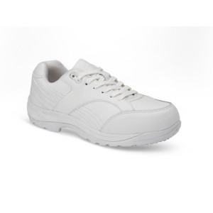 Pace Womens White Slip Resistant Trainer K7295 Pace Womens White Slip Resistant Trainer K7295