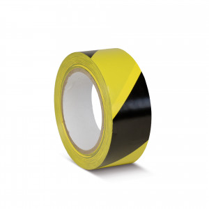 50mm Black and Yellow Floor Marking Tape 50mm Black and Yellow Floor Marking Tape