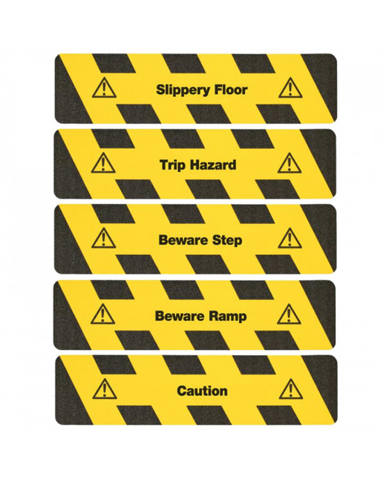 Hazard Warning yellow/black with Text (Sheet) Hazard Warning yellow/black with Text (Sheet)